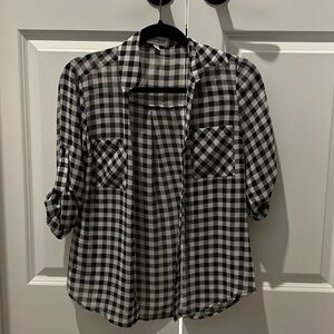 Women’s Express Portofino Shirt Plaid